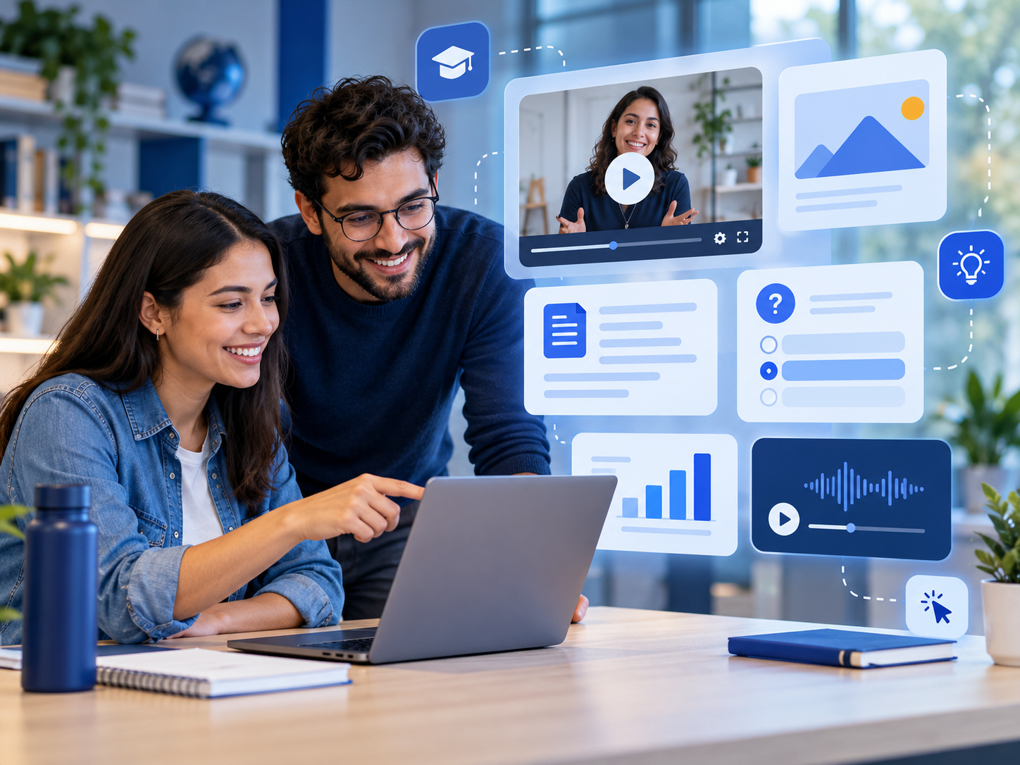 Recursos interactivos AulaMood